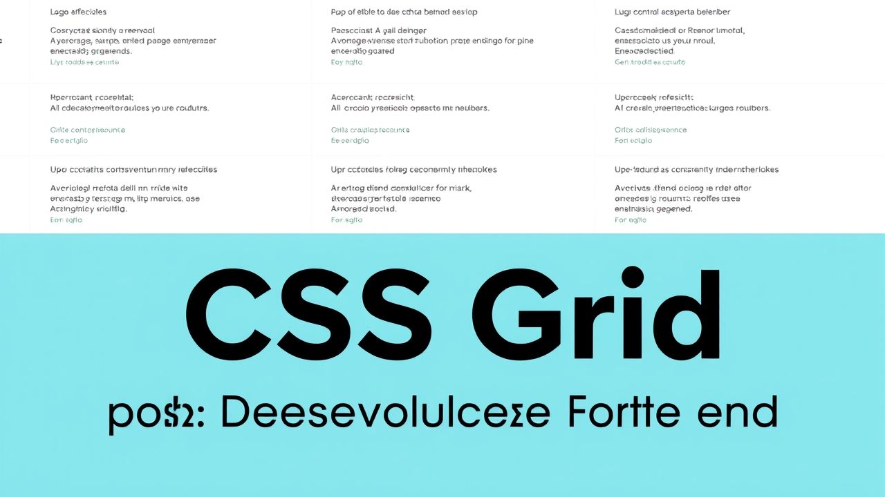 Desvendando o CSS Grid: Layouts Modernos para Desenvolvedores Front-end