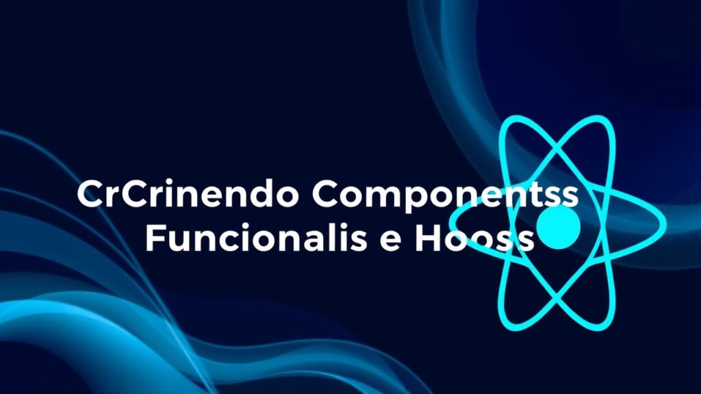 Aprendendo React: Criando Componentes Funcionais e Hooks