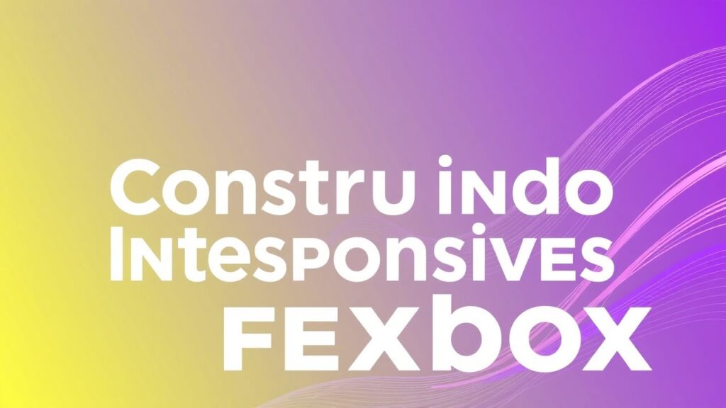 Construindo Interfaces Responsivas com Flexbox
