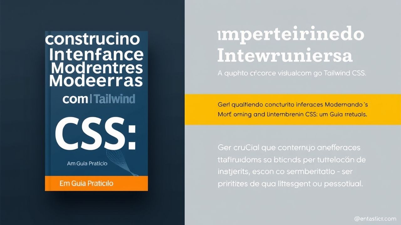 Construindo Interfaces Modernas com Tailwind CSS: Um Guia Prático