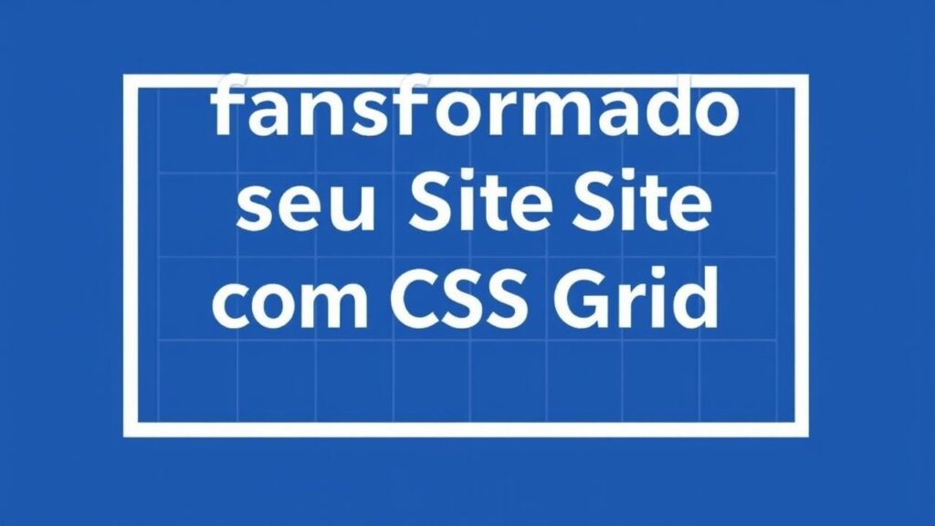 Transformando seu Site com CSS Grid: Um Guia Prático