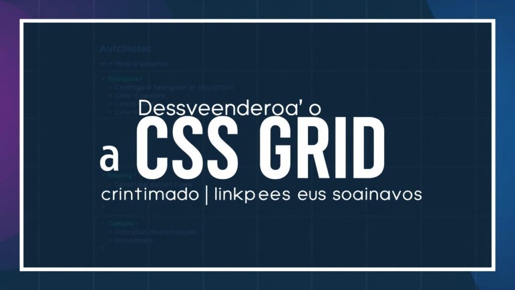 Desvendando o CSS Grid: Criando Layouts Modernos e Responsivos