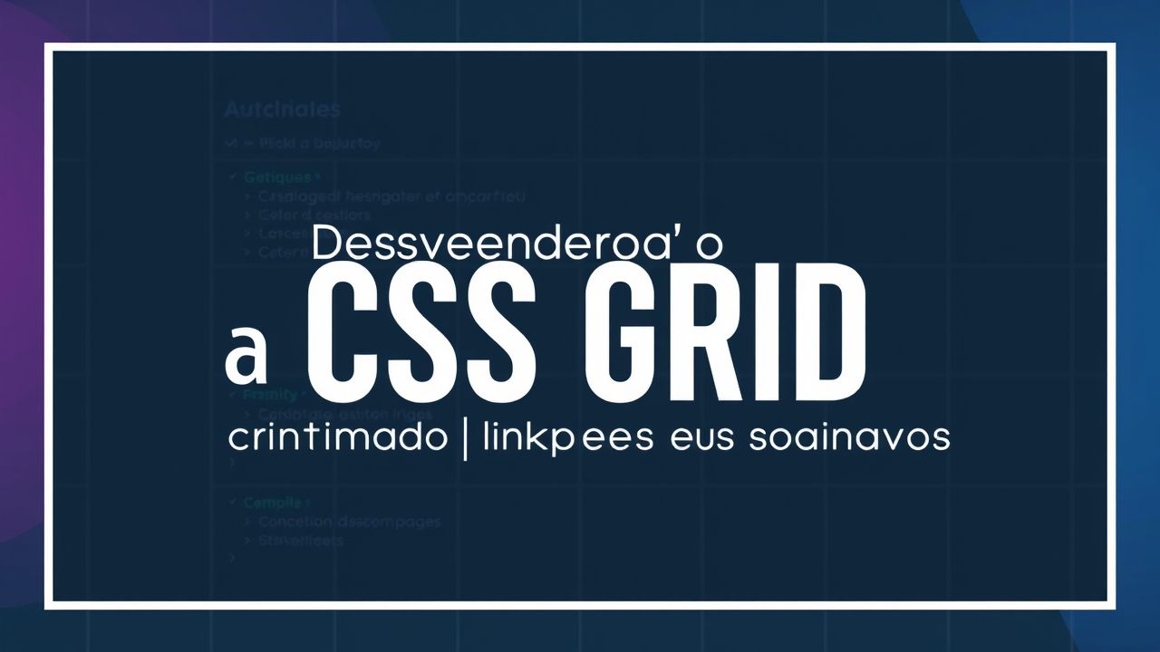 Desvendando o CSS Grid: Criando Layouts Modernos e Responsivos