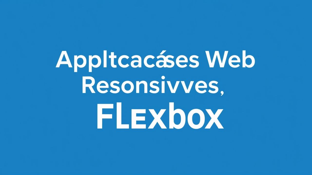 Construindo Aplicações Web Responsivas com Flexbox