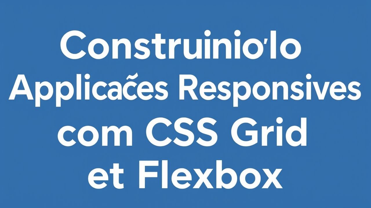 Construindo Aplicações Responsivas com CSS Grid e Flexbox