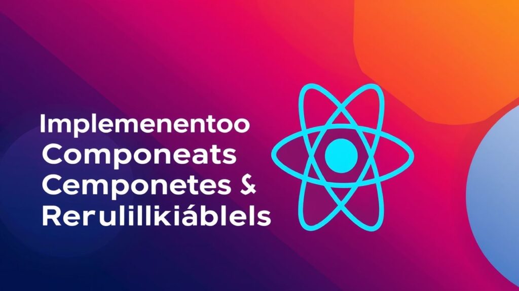 Implementando Componentes Reutilizáveis com React: Um Guia Prático