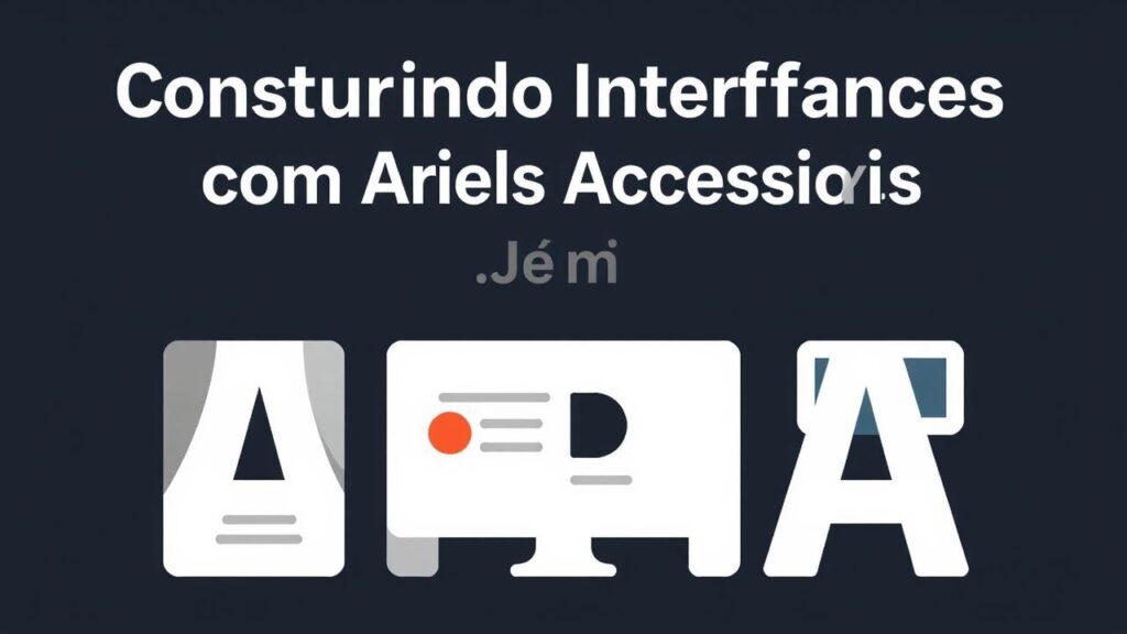 Construindo Interfaces Acessíveis com ARIA no Front-end