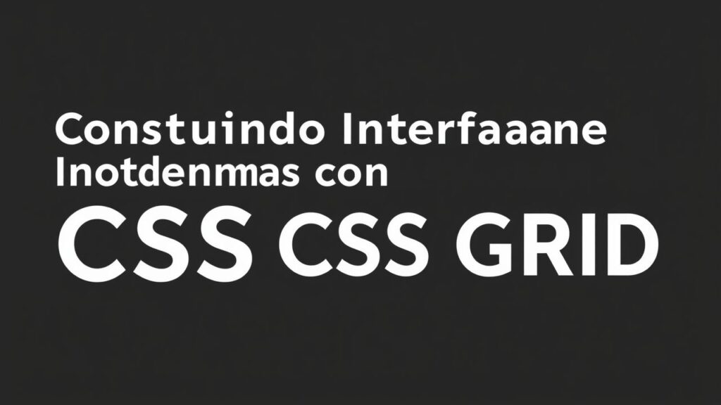 Construindo Interfaces Modernas com CSS Grid: Um Guia Prático