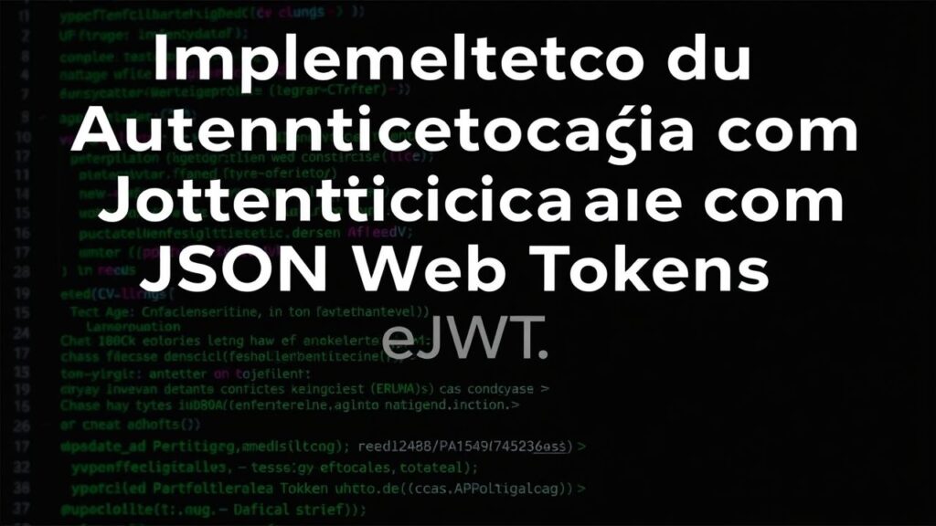 Implementando um Sistema de Autenticação com JSON Web Tokens (JWT) em Node.js