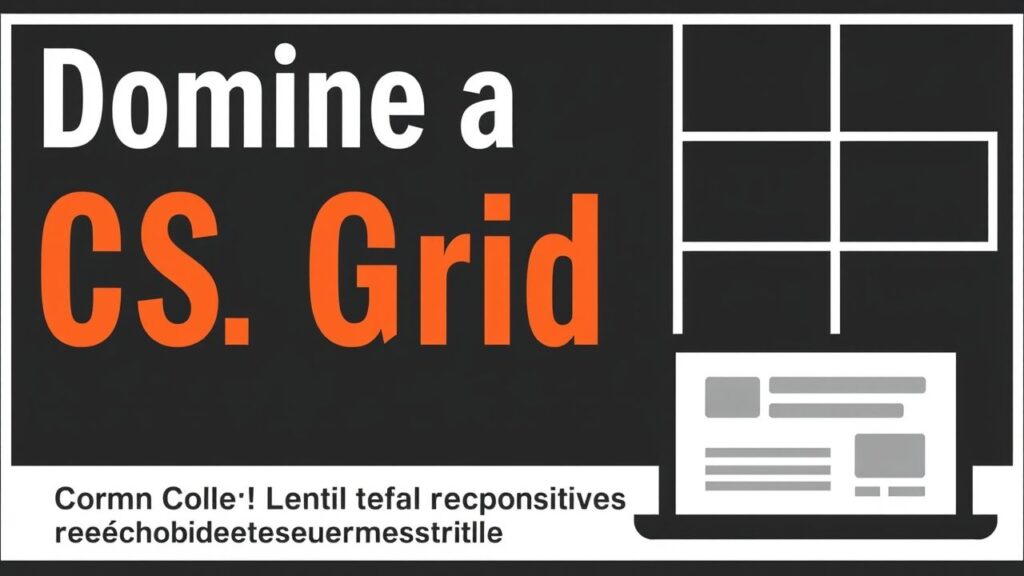 Domine o CSS Grid: Como Criar Layouts Responsivos e Modernos