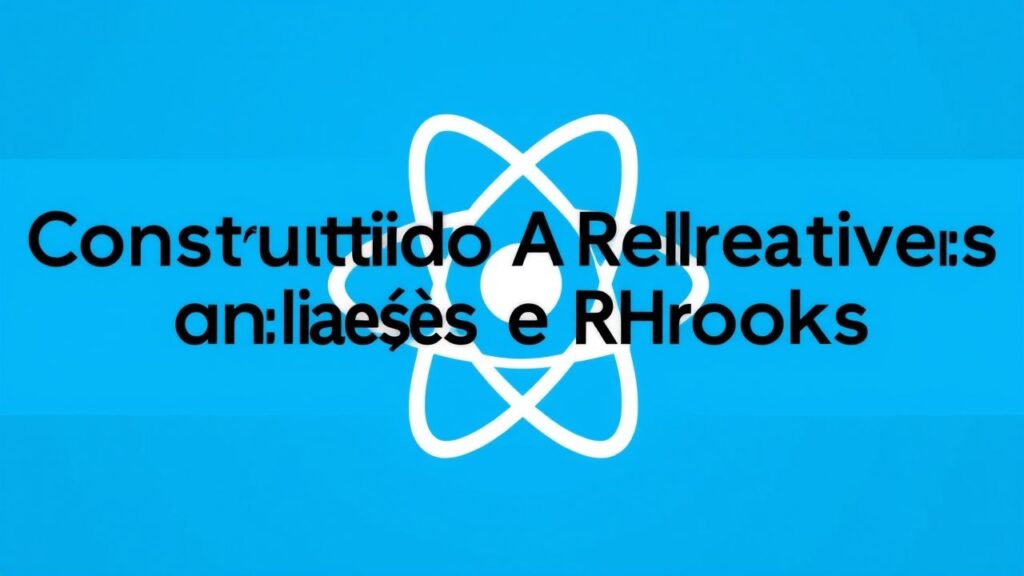 Construindo Aplicações Reativas com React e Hooks