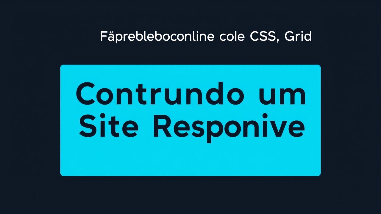 Construindo um Site Responsivo com Flexbox e CSS Grid