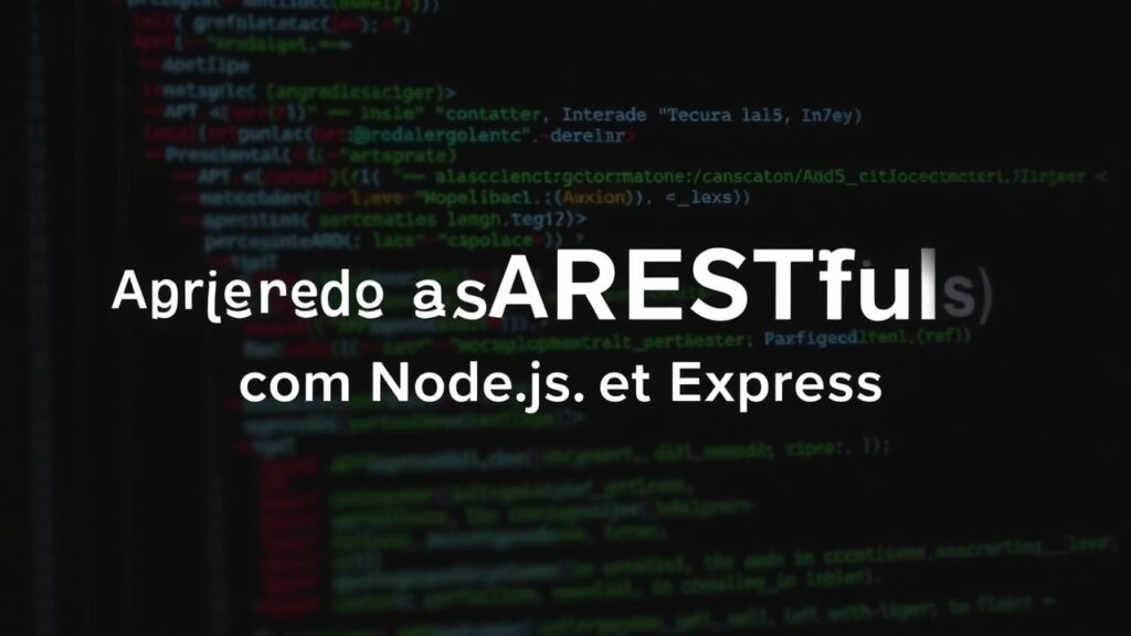 Aprendendo a Construir APIs RESTful com Node.js e Express