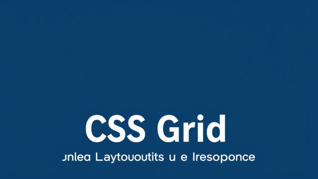 Utilizando CSS Grid para Layouts Modernos e Responsivos