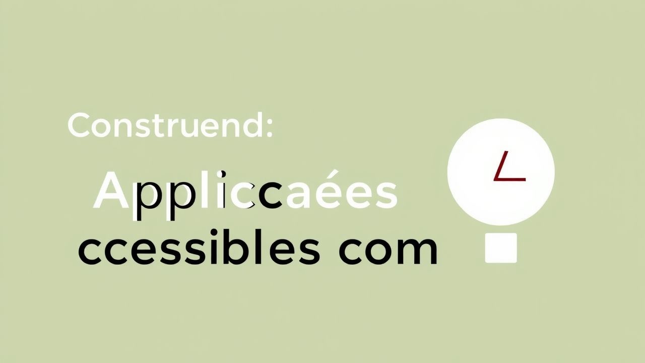 Construindo Aplicações Web Acessíveis com ARIA