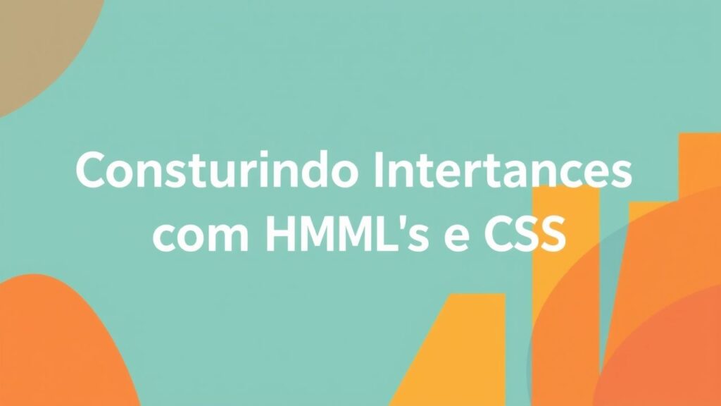 Construindo Interfaces Acessíveis com HTML e CSS