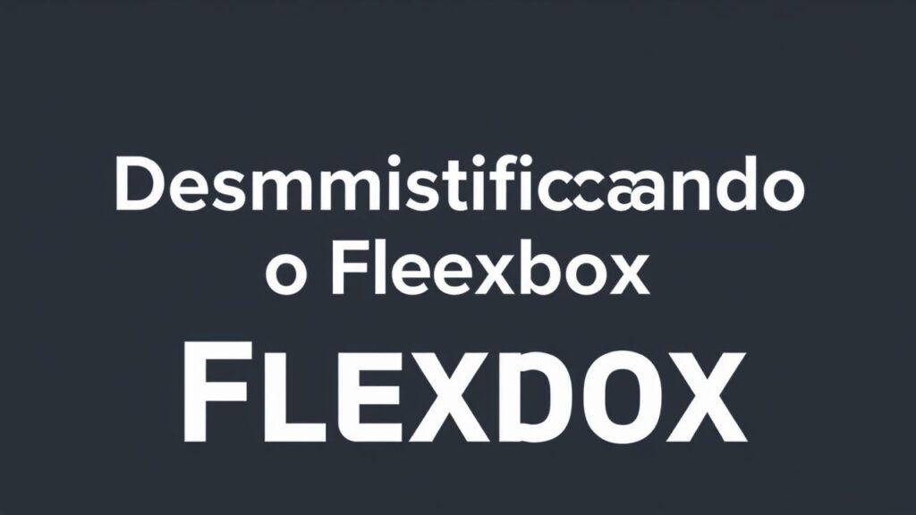 Desmistificando o Flexbox: Layouts Modernos e Responsivos em CSS