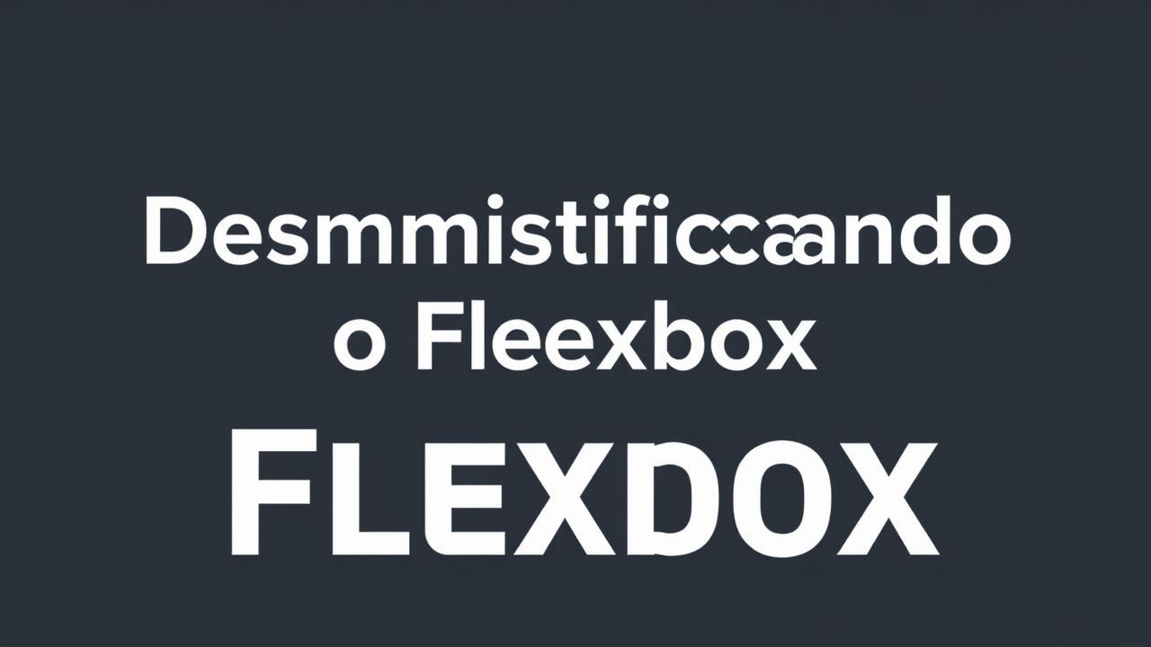 Desmistificando o Flexbox: Layouts Modernos e Responsivos em CSS
