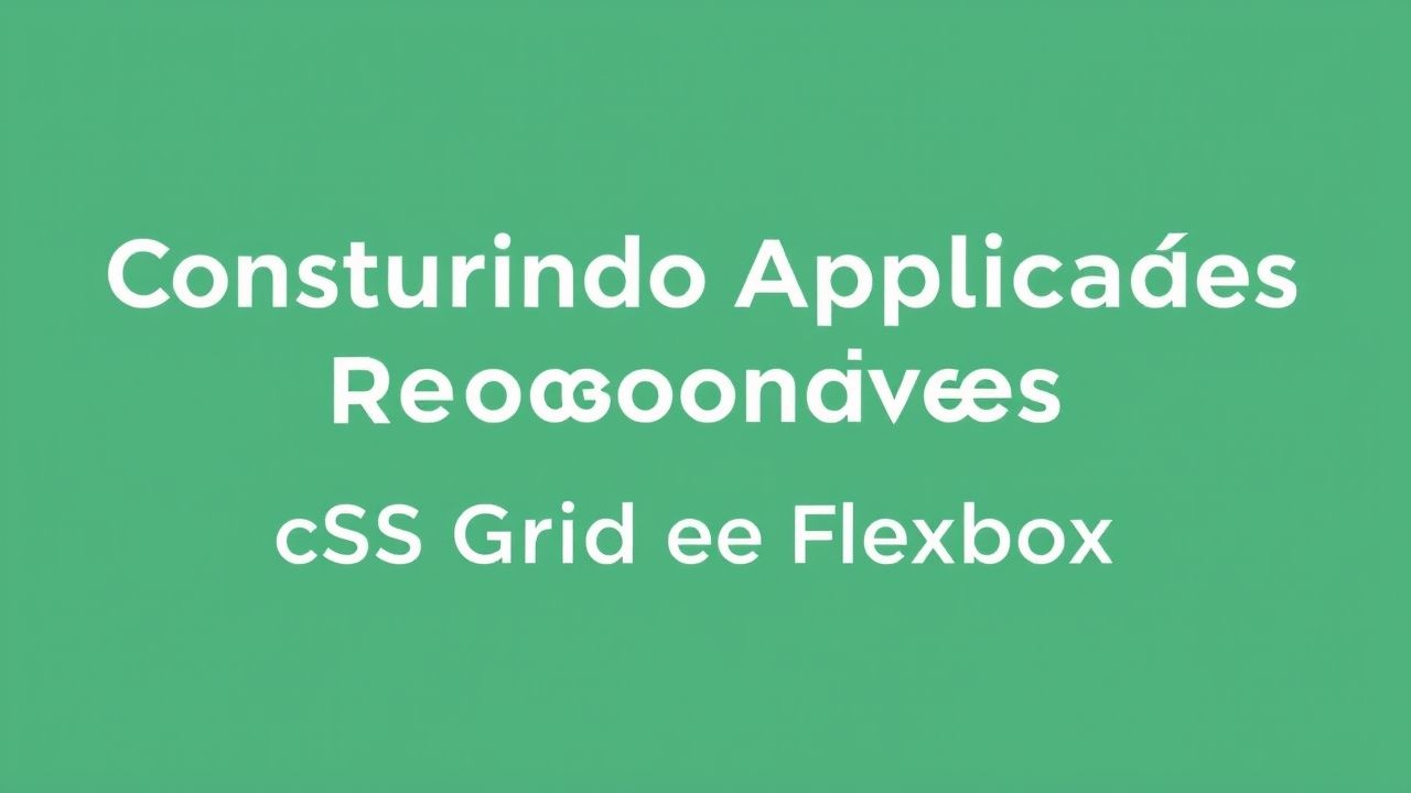 Construindo Aplicações Responsivas com CSS Grid e Flexbox