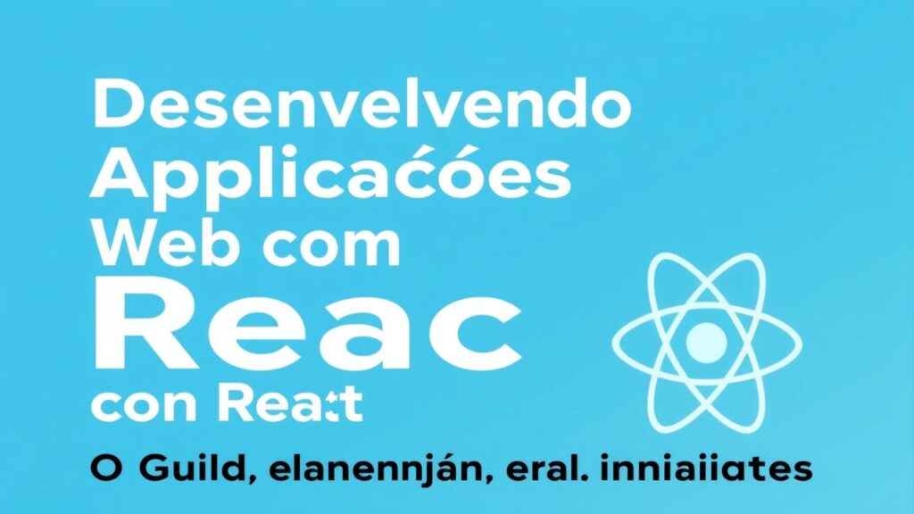 Desenvolvendo Aplicações Web com React: O Guia Completo para Iniciantes
