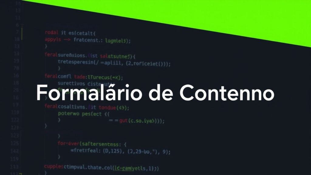 Como Construir um Formulário de Contato Moderno com HTML e CSS