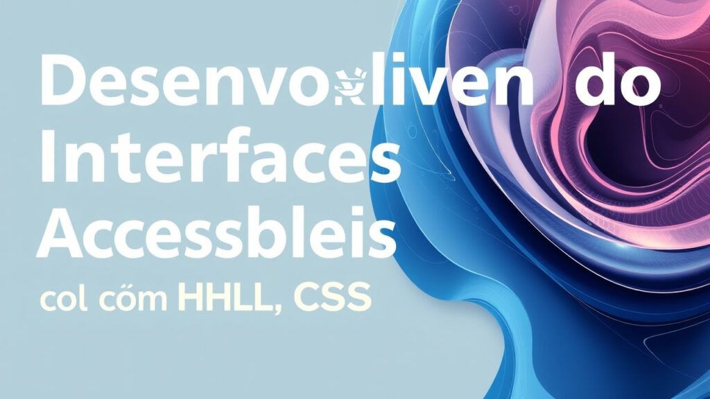 Desenvolvendo Interfaces Acessíveis com HTML e CSS