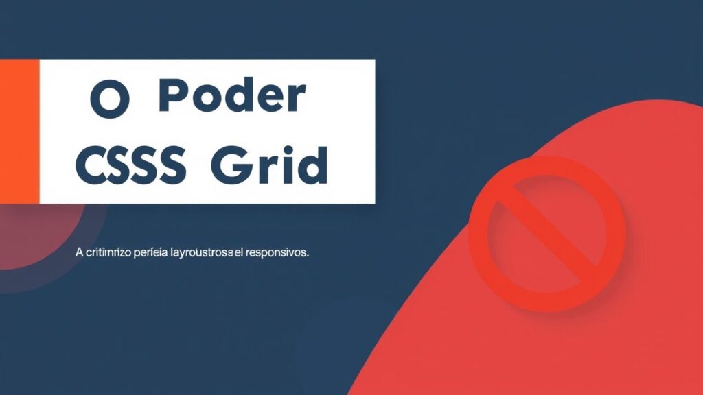 O Poder do CSS Grid: Criando Layouts Modernos e Responsivos