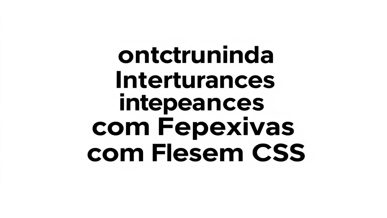 Construindo Interfaces Responsivas com Flexbox em CSS