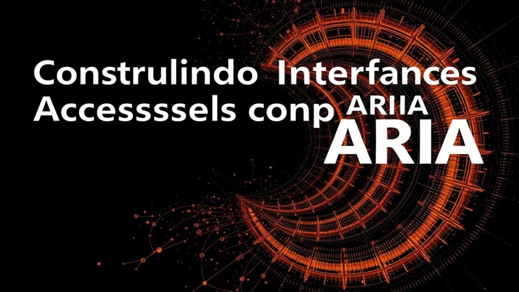 Construindo Interfaces Acessíveis com ARIA: Um Guia Prático para Desenvolvedores Front-end