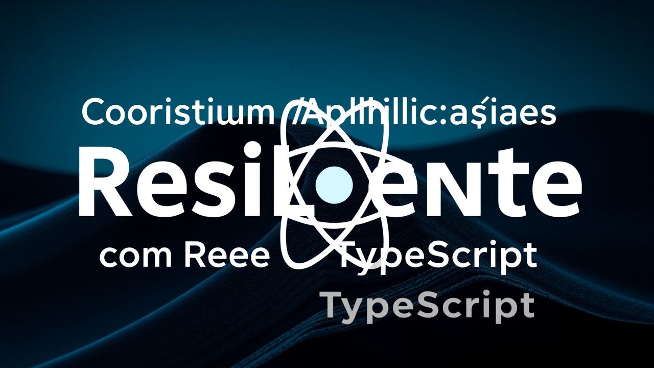 Construindo Aplicações Web Resilientes com React e TypeScript