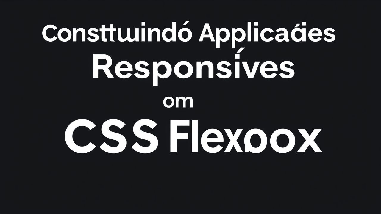 Construindo Aplicações Responsivas com CSS Flexbox