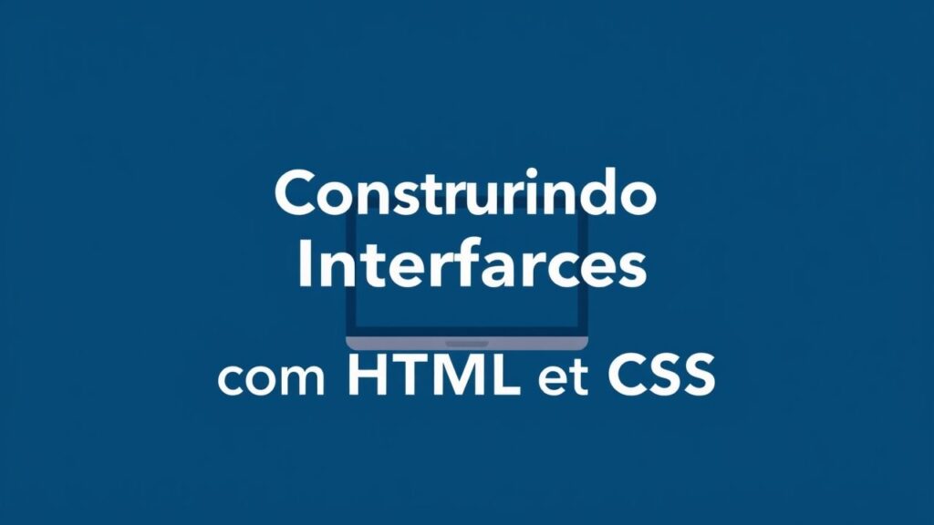 Construindo Interfaces Acessíveis com HTML e CSS