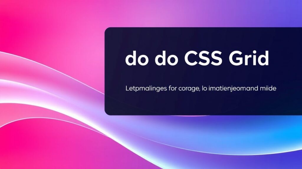 O Poder do CSS Grid: Criando Layouts Modernos e Responsivos