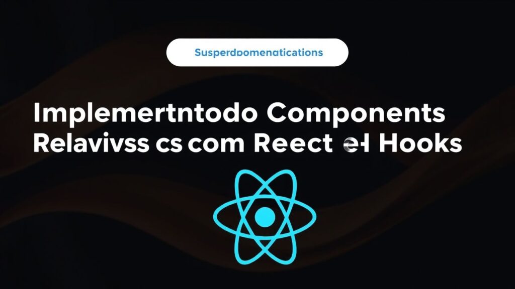 Implementando Componentes Reativos com React e Hooks