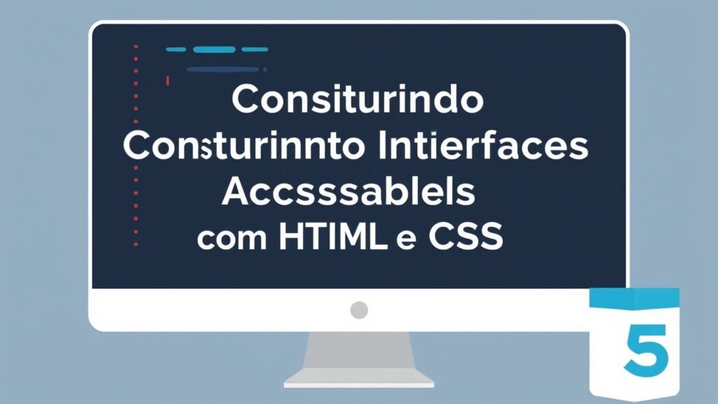 Construindo Interfaces Acessíveis com HTML e CSS
