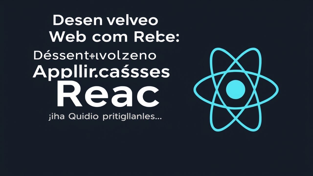 Desenvolvendo Aplicações Web com React: Um Guia Prático para Iniciantes