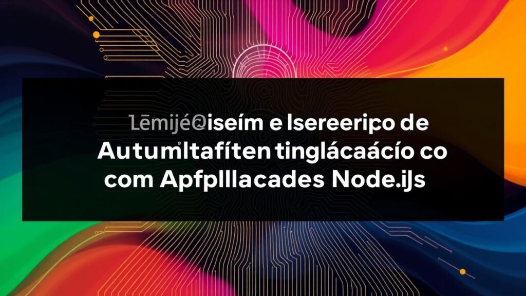 Implementando um Sistema de Autenticação com JWT em Aplicações Node.js