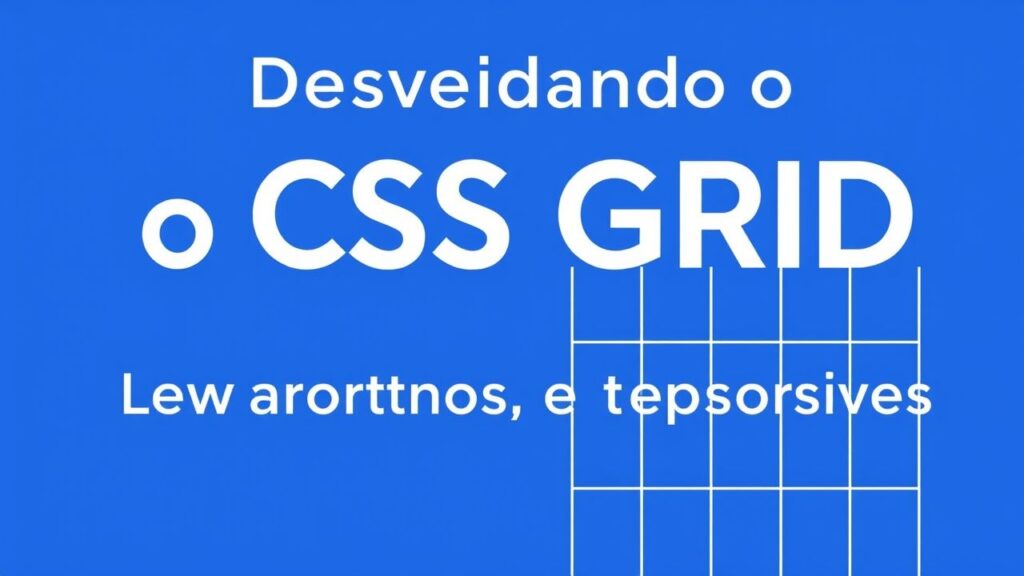 Desvendando o CSS Grid: Layouts Modernos e Responsivos