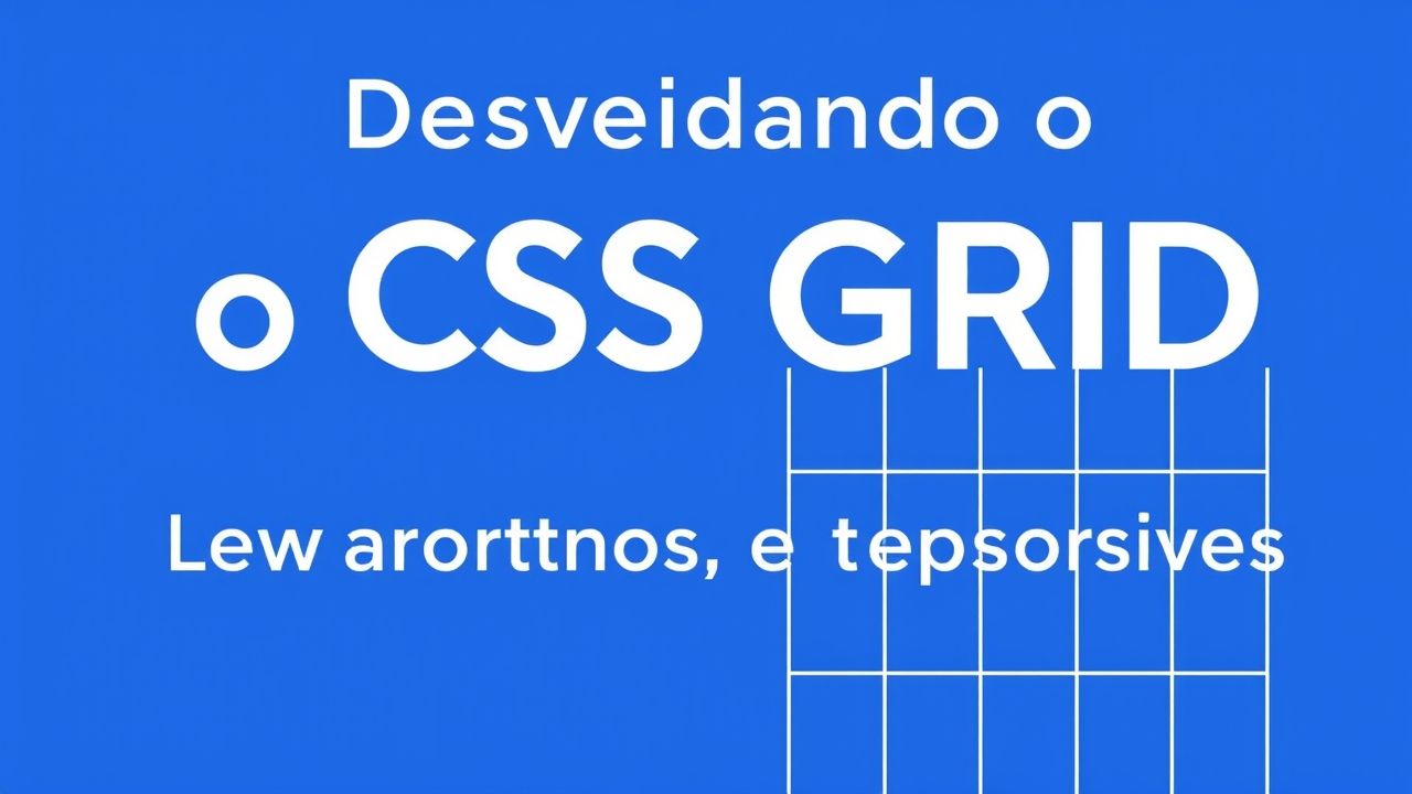 Desvendando o CSS Grid: Layouts Modernos e Responsivos