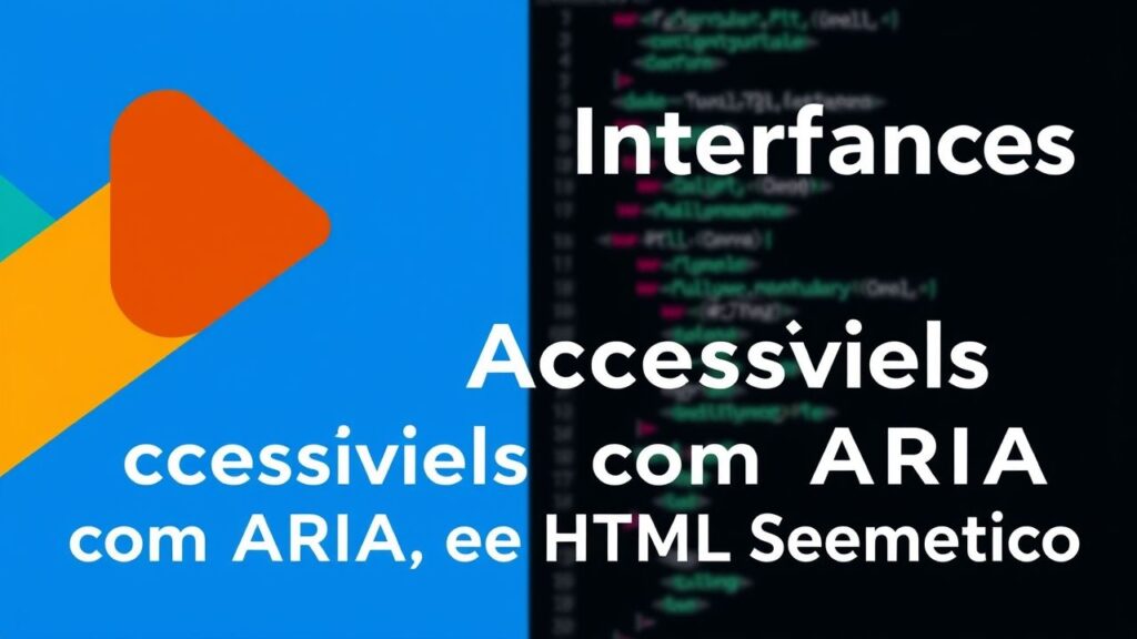 Construindo Interfaces Acessíveis com ARIA e HTML Semântico
