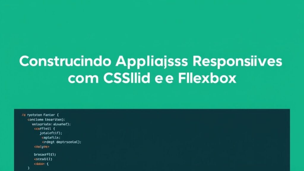 Construindo Aplicações Responsivas com CSS Grid e Flexbox