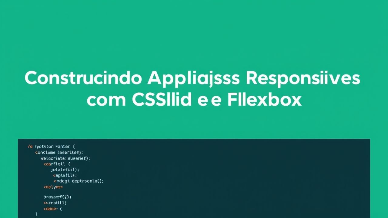 Construindo Aplicações Responsivas com CSS Grid e Flexbox