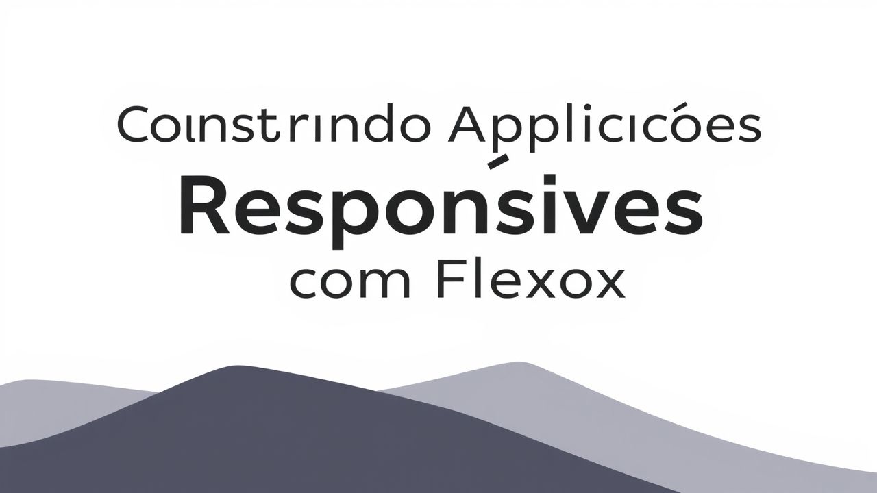 Construindo Aplicações Responsivas com Flexbox