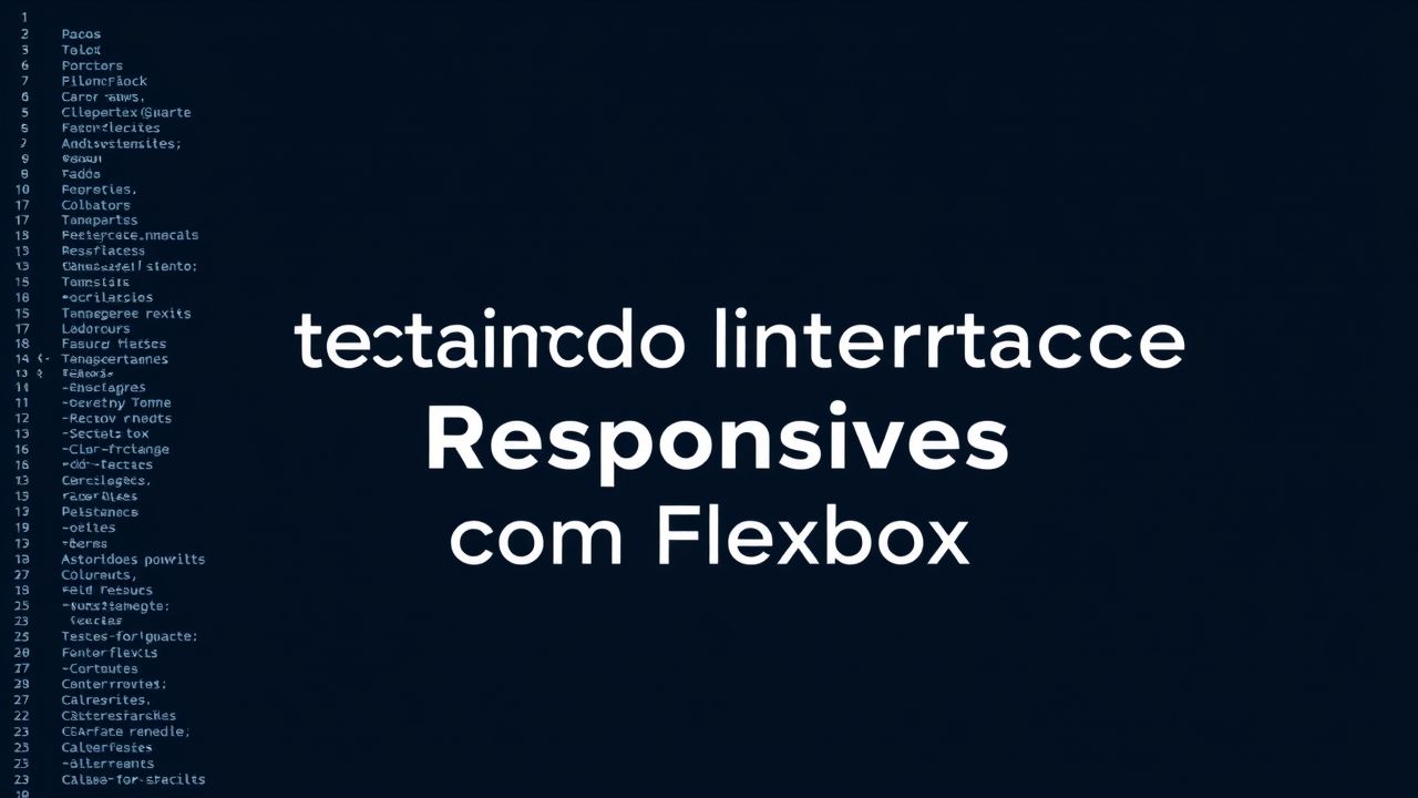 Construindo Interfaces Responsivas com Flexbox