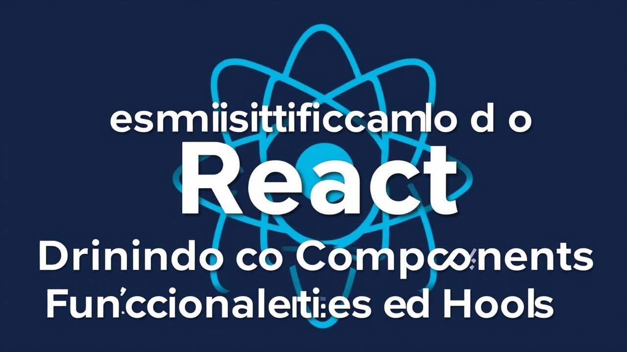 Desmistificando o React: Criando Componentes Funcionais e Hooks
