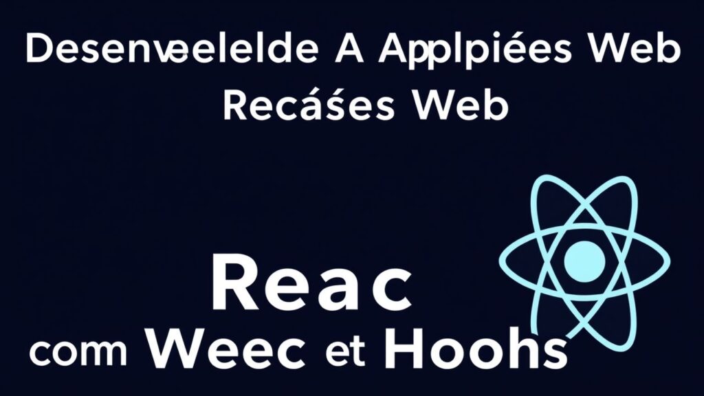 Desenvolvendo Aplicações Web com React e Hooks