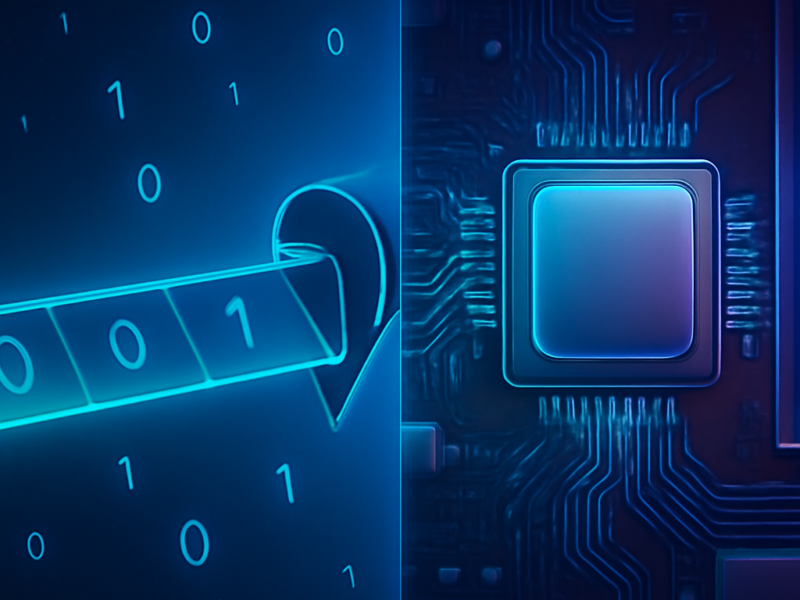 Máquina de Turing e Von Neumann: Por que Calculadoras Não São Computadores