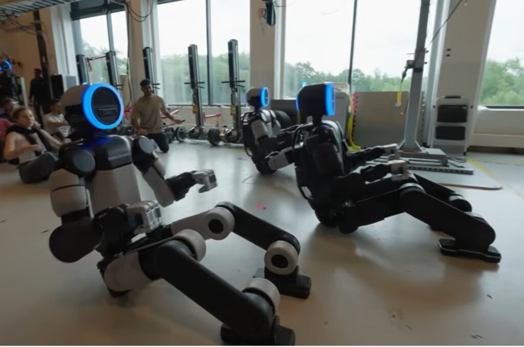 Atlas da Boston Dynamics: remada viking e controle para devs