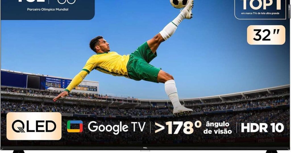 Review: TCL 32S5K QLED com Google TV vale a pena para devs