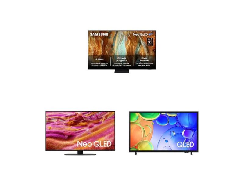 NEO QLED Vision AI: guia técnico para escolher QN70F QN90F Q5F